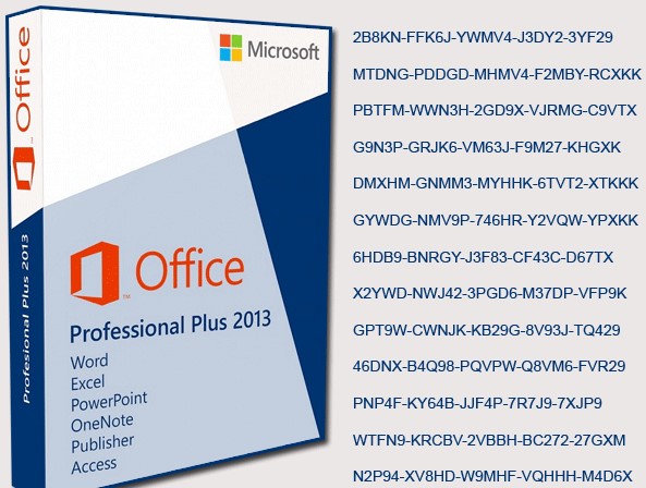 microsoft office 2013 activation key free download